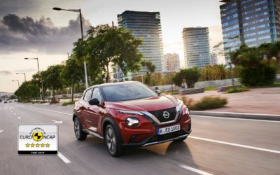 Ny Nissan JUKE opnår 5 stjerner i EuroNCAP!